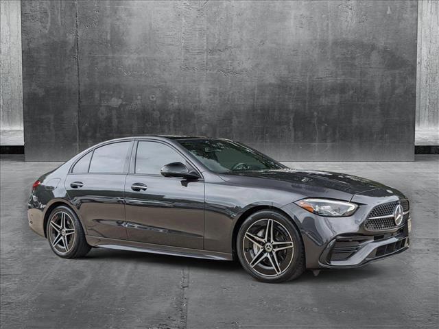 used 2023 Mercedes-Benz C-Class car, priced at $38,981
