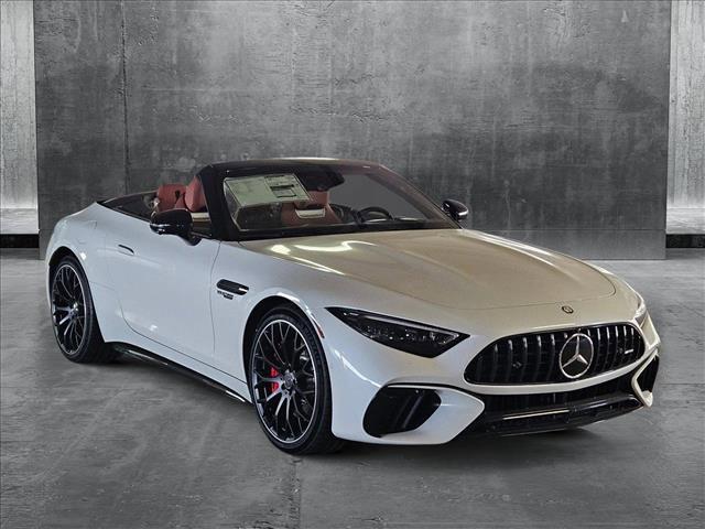 new 2025 Mercedes-Benz AMG SL 55 car, priced at $157,695