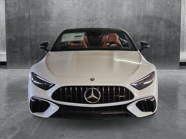 new 2025 Mercedes-Benz AMG SL 55 car, priced at $157,695