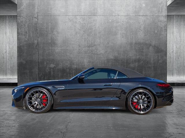 used 2023 Mercedes-Benz AMG SL 55 car, priced at $105,978