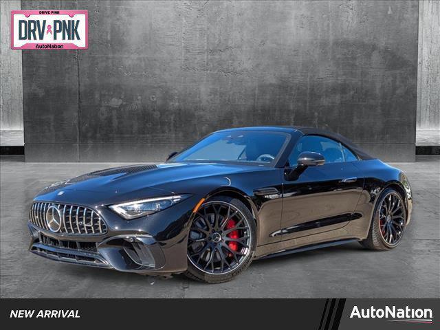 used 2023 Mercedes-Benz AMG SL 55 car, priced at $105,978