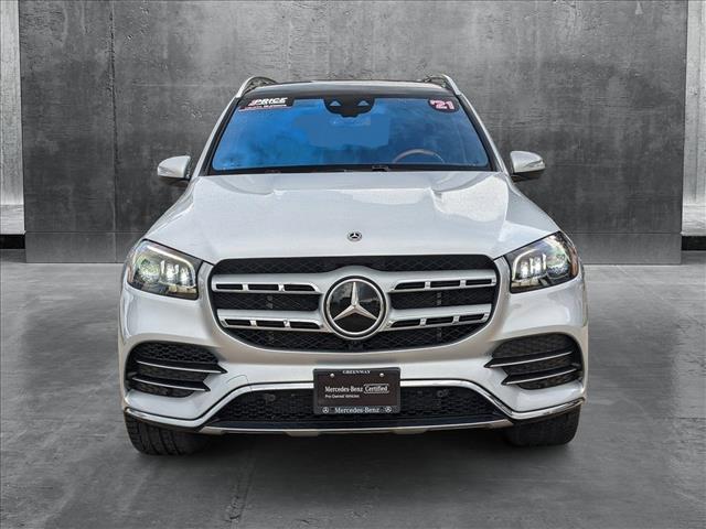 used 2021 Mercedes-Benz GLS 580 car, priced at $65,491