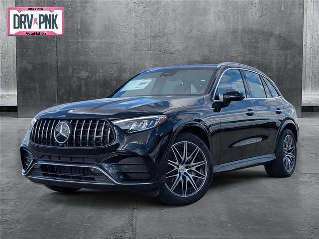 new 2025 Mercedes-Benz AMG GLC 43 car, priced at $68,410