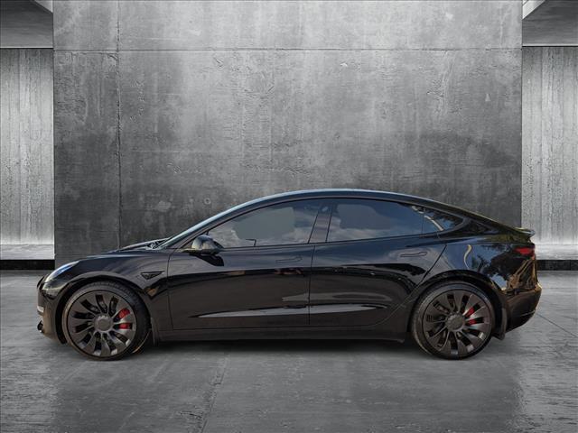 used 2023 Tesla Model 3 car, priced at $37,295