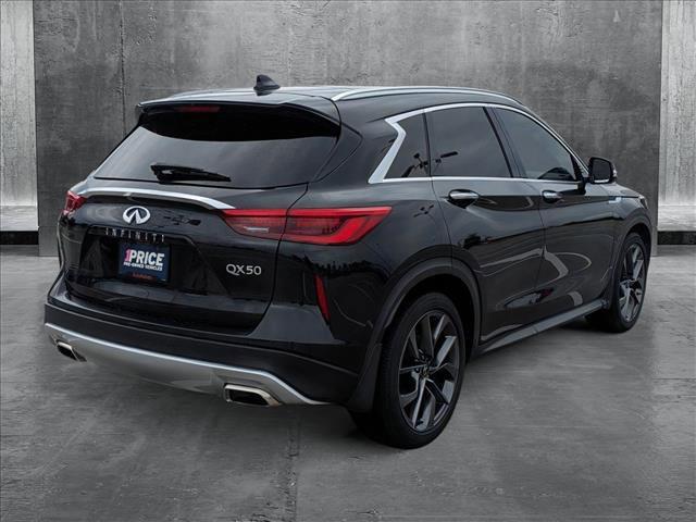 used 2021 INFINITI QX50 car, priced at $32,991