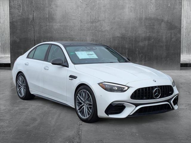 new 2025 Mercedes-Benz AMG C 63 car, priced at $99,180