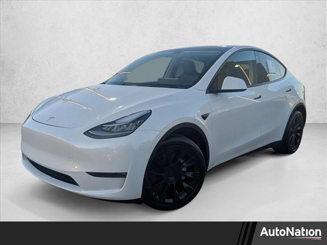 used 2021 Tesla Model Y car, priced at $28,081