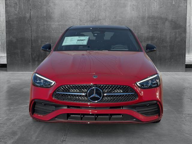 new 2024 Mercedes-Benz C-Class car, priced at $58,755