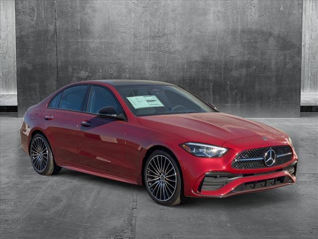 new 2024 Mercedes-Benz C-Class car, priced at $58,755