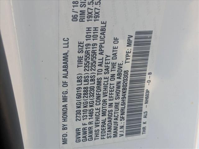 used 2019 Honda Odyssey car, priced at $26,581