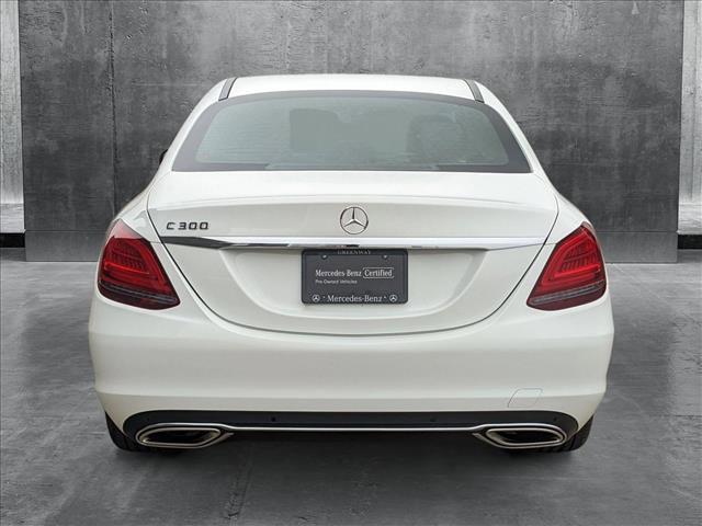 used 2021 Mercedes-Benz C-Class car, priced at $25,499