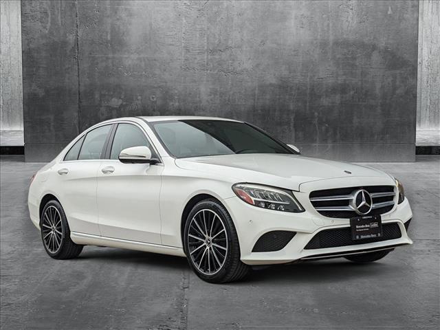 used 2021 Mercedes-Benz C-Class car, priced at $25,499