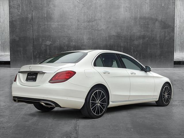 used 2021 Mercedes-Benz C-Class car, priced at $25,499