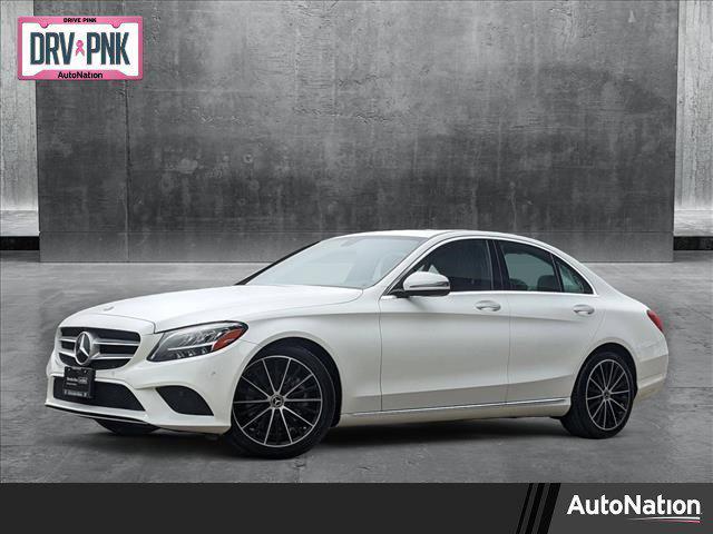 used 2021 Mercedes-Benz C-Class car, priced at $25,499