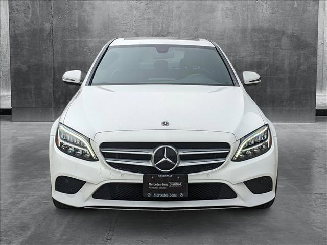 used 2021 Mercedes-Benz C-Class car, priced at $25,499