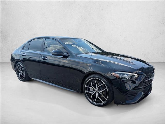 used 2024 Mercedes-Benz C-Class car, priced at $36,981