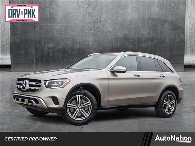 used 2022 Mercedes-Benz GLC 300 car, priced at $34,998