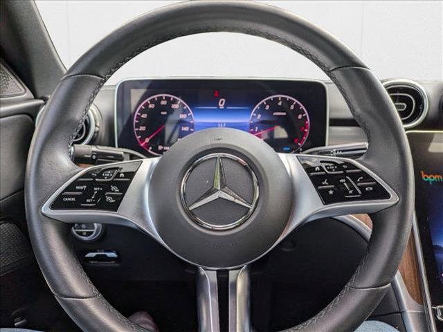 used 2024 Mercedes-Benz C-Class car, priced at $38,881