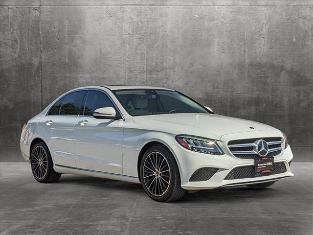 used 2021 Mercedes-Benz C-Class car, priced at $22,365