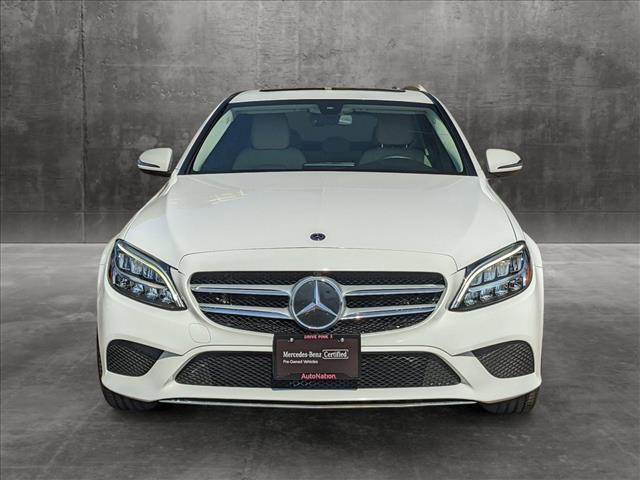 used 2021 Mercedes-Benz C-Class car, priced at $22,365