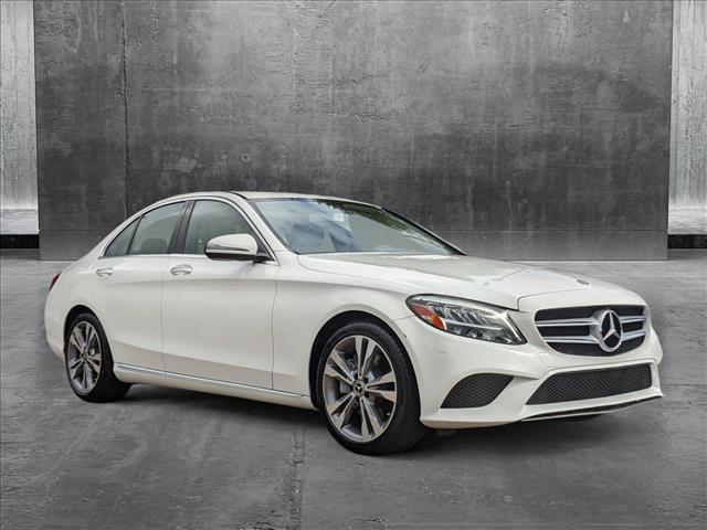 used 2019 Mercedes-Benz C-Class car, priced at $27,491