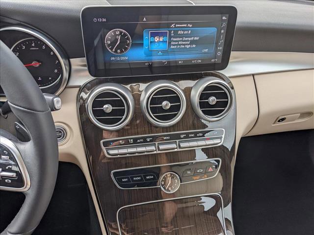 used 2019 Mercedes-Benz C-Class car, priced at $27,491