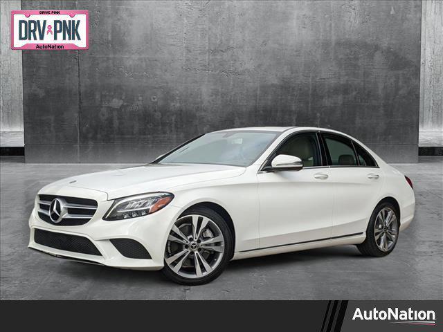 used 2019 Mercedes-Benz C-Class car, priced at $27,491