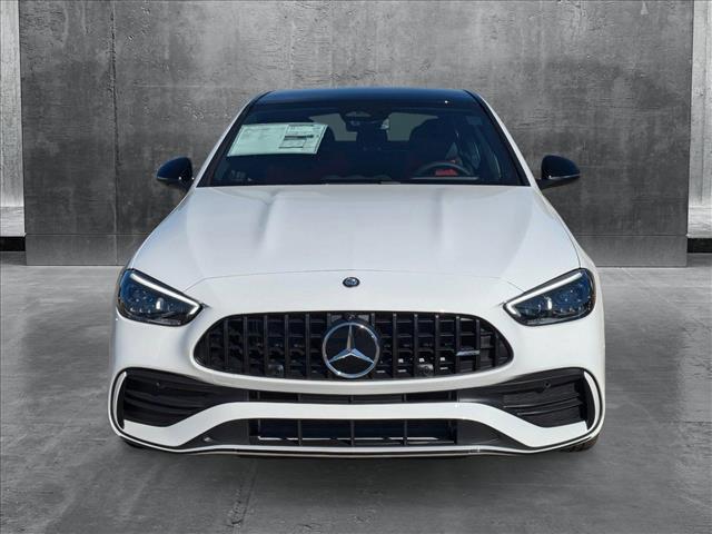 new 2025 Mercedes-Benz AMG C 43 car, priced at $74,775