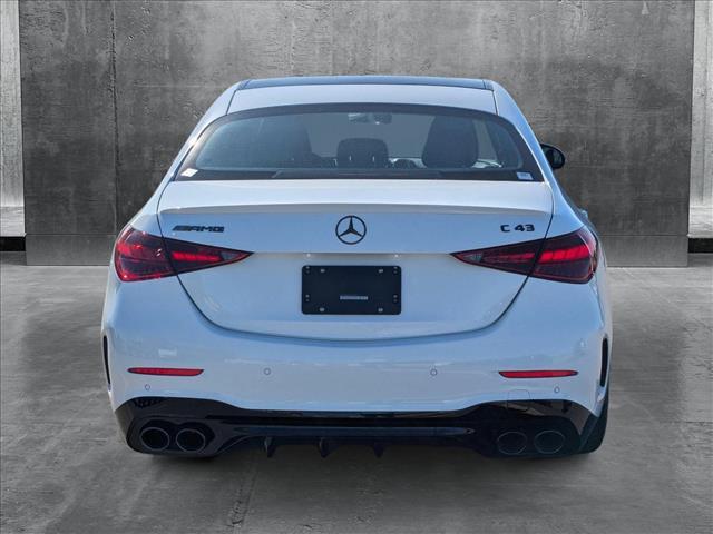 new 2025 Mercedes-Benz AMG C 43 car, priced at $74,775