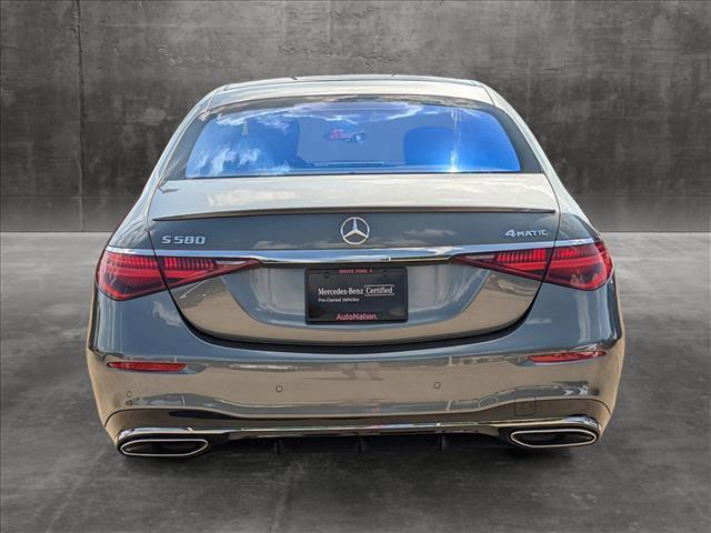 used 2022 Mercedes-Benz S-Class car, priced at $93,990