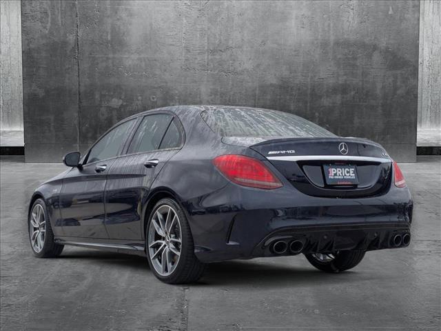 used 2020 Mercedes-Benz AMG C 43 car, priced at $35,981