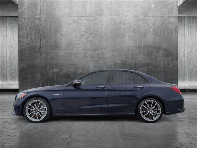 used 2020 Mercedes-Benz AMG C 43 car, priced at $35,981