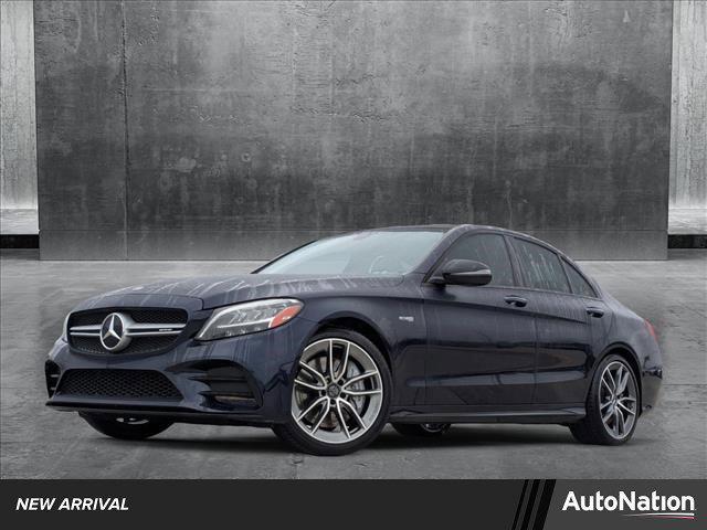 used 2020 Mercedes-Benz AMG C 43 car, priced at $35,981