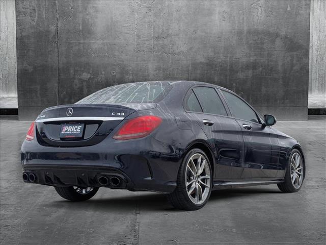used 2020 Mercedes-Benz AMG C 43 car, priced at $35,981