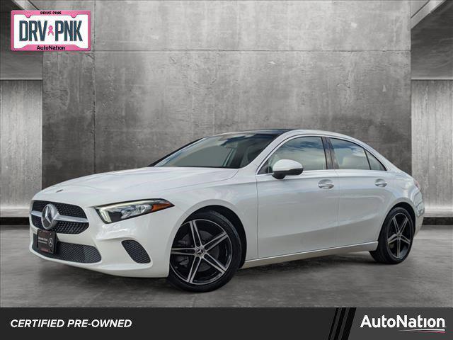 used 2021 Mercedes-Benz A-Class car, priced at $27,987