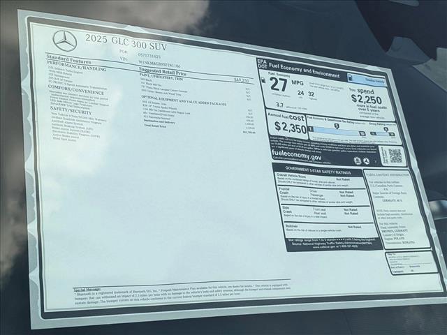 used 2025 Mercedes-Benz GLC 300 car, priced at $47,777