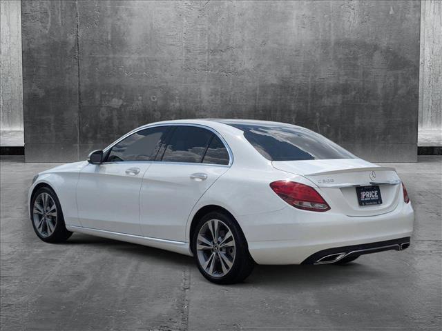 used 2017 Mercedes-Benz C-Class car, priced at $17,981