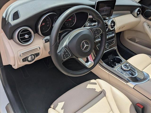 used 2017 Mercedes-Benz C-Class car, priced at $17,981