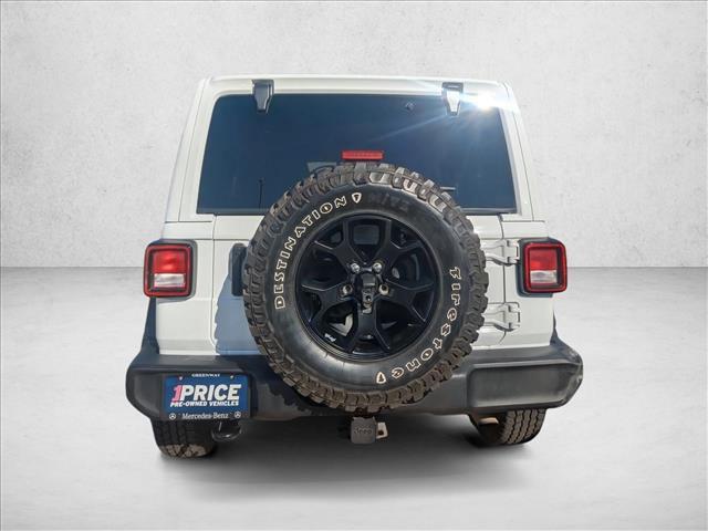 used 2021 Jeep Wrangler car, priced at $24,581