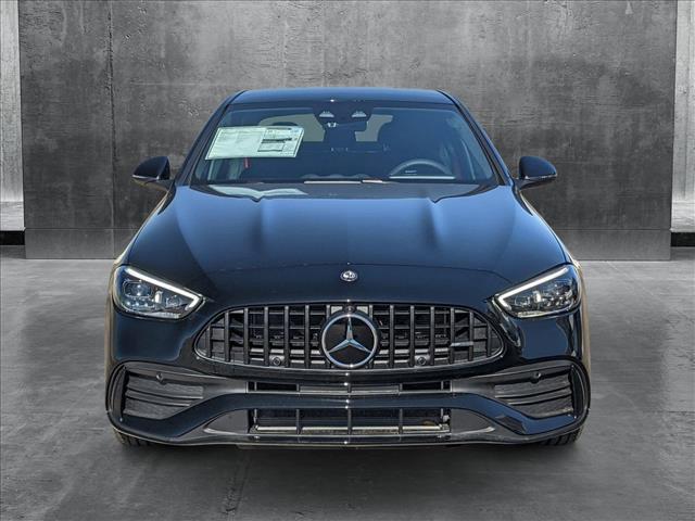 new 2025 Mercedes-Benz AMG C 43 car, priced at $76,125