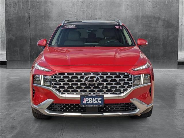 used 2021 Hyundai Santa Fe car, priced at $24,978