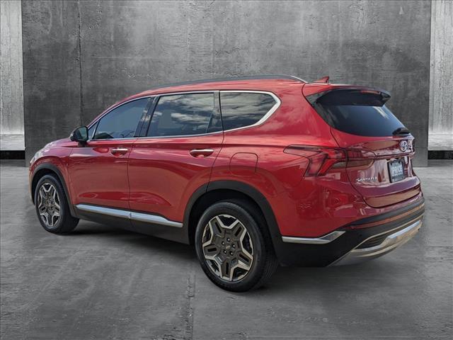 used 2021 Hyundai Santa Fe car, priced at $24,978