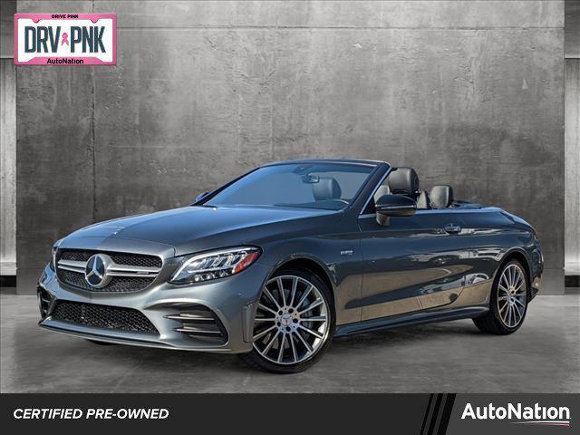 used 2019 Mercedes-Benz AMG C 43 car, priced at $40,978