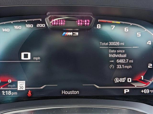 used 2022 BMW M3 car, priced at $78,581