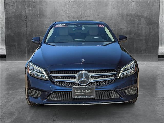 used 2021 Mercedes-Benz C-Class car, priced at $29,987