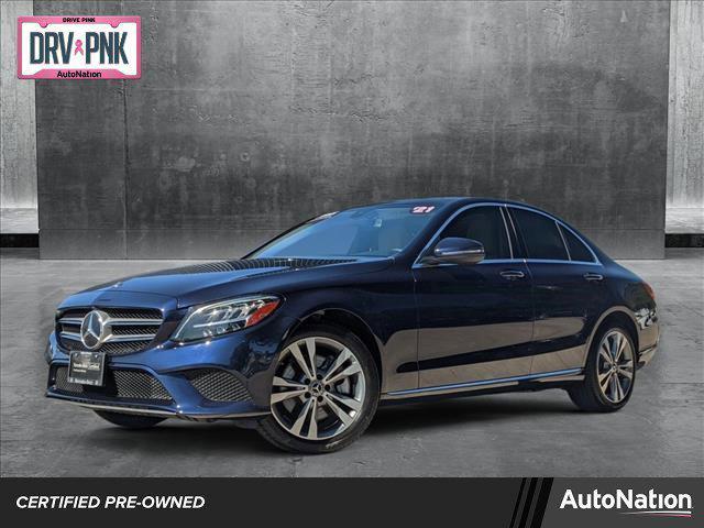 used 2021 Mercedes-Benz C-Class car, priced at $28,987