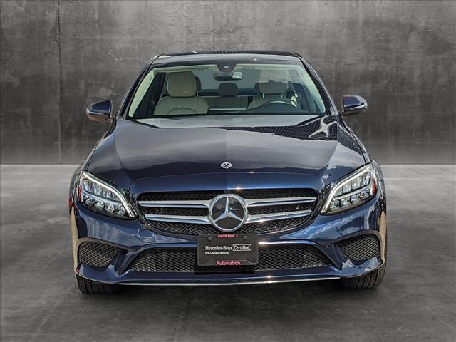 used 2021 Mercedes-Benz C-Class car, priced at $31,440