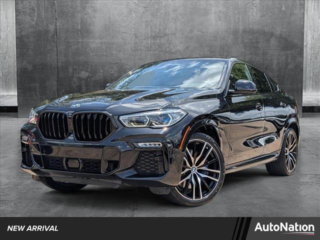 used 2021 BMW X6 car, priced at $58,981