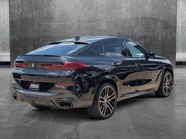 used 2021 BMW X6 car, priced at $58,981