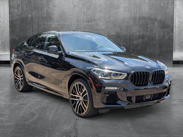 used 2021 BMW X6 car, priced at $58,981